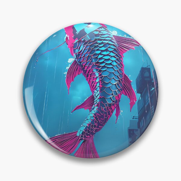 Item preview, Ascent of the Cyber-Carp designed and sold by ONYX Pixee.