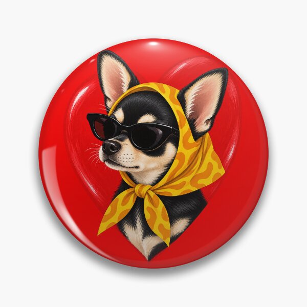 Item preview, Cool Chihuahua Leopard Scarf Love Classic T-Shirt designed and sold by TOLDWAYTSHIRT.