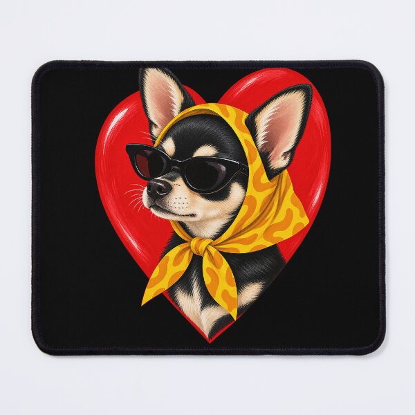 Item preview, Cool Chihuahua Leopard Scarf Love Classic T-Shirt designed and sold by TOLDWAYTSHIRT.