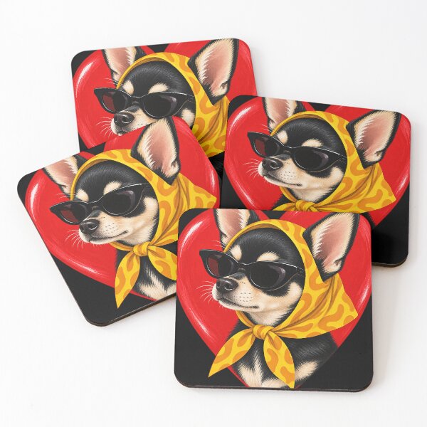 Item preview, Cool Chihuahua Leopard Scarf Love Classic T-Shirt designed and sold by TOLDWAYTSHIRT.