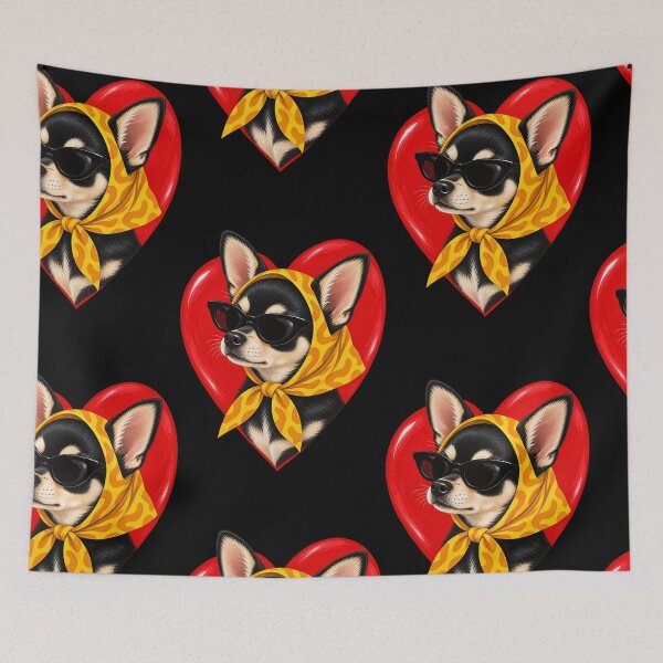 Item preview, Cool Chihuahua Leopard Scarf Love Classic T-Shirt designed and sold by TOLDWAYTSHIRT.