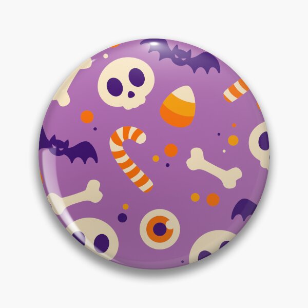 Aperçu de l'œuvre Motif mignon et effrayant pour Halloween créée et vendue par Lailaynta.