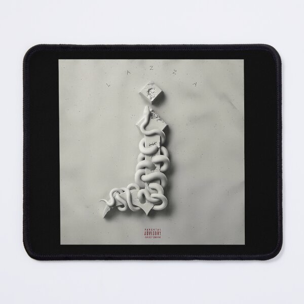 Item preview, White Snake Wrapped Around Letter J On Stone Surface designed and sold by Ahmeddyab.