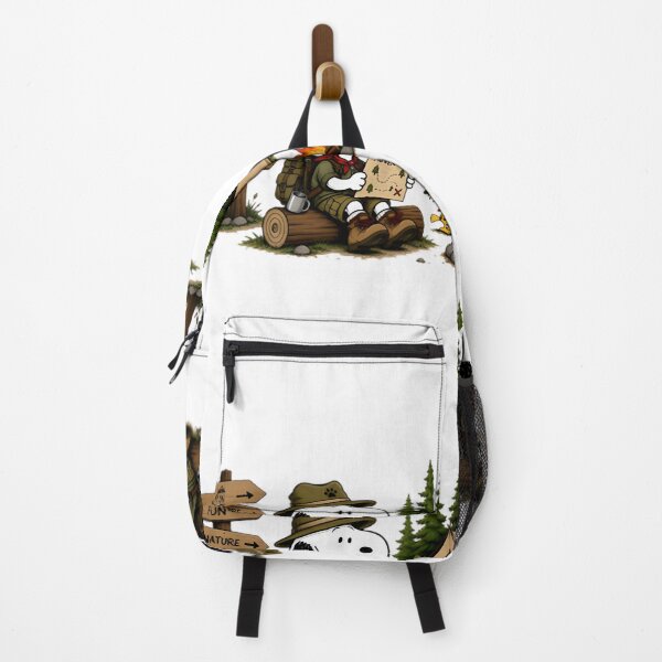 Item preview, Snoopy And Woodstock Camping Adventure Cute Outdoor Nature Lovers Graphic designed and sold by EnigmaVista.