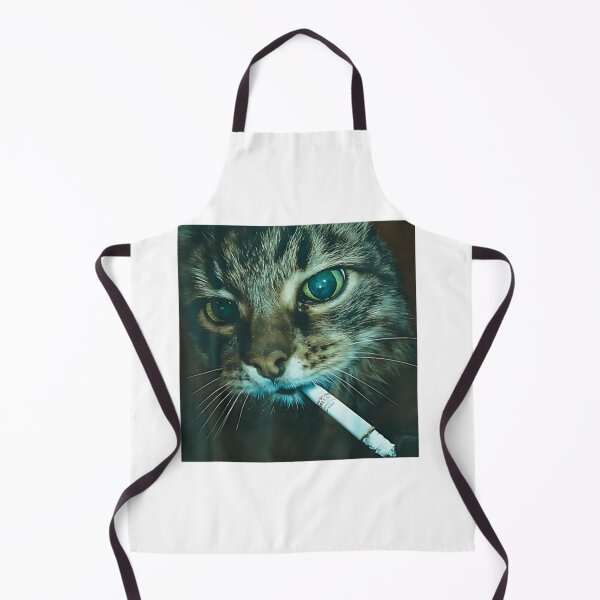 Item preview, Smoking Cat Vintage Chonky Cat Retro 90s  Graphic designed and sold by EnigmaVista.