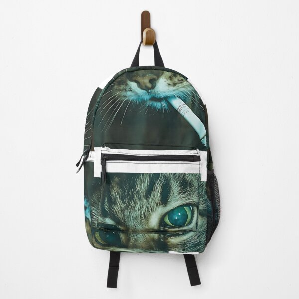 Item preview, Smoking Cat Vintage Chonky Cat Retro 90s Graphic designed and sold by EnigmaVista.