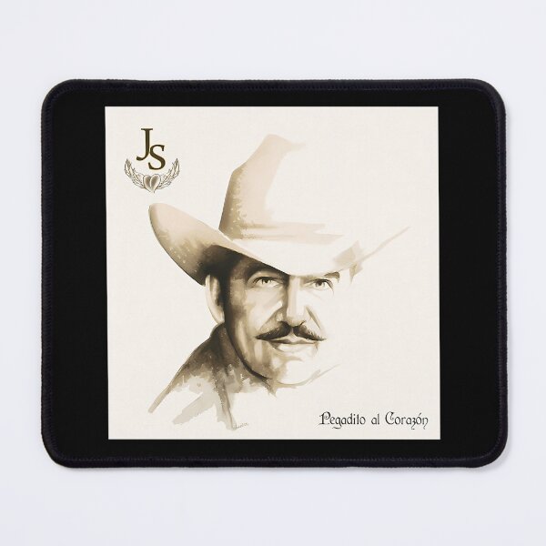 Item preview, Sepia Sketch Portrait Of Man In Cowboy Hat With Moustache designed and sold by Ahmeddyab.