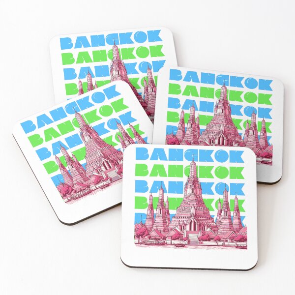 Item preview, Wat Arun Riverside Temple Bangkok Pop Art designed and sold by 1SINGHA.