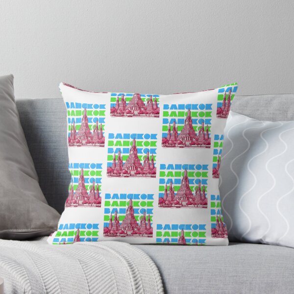 Item preview, Wat Arun Riverside Temple Bangkok Pop Art designed and sold by 1SINGHA.