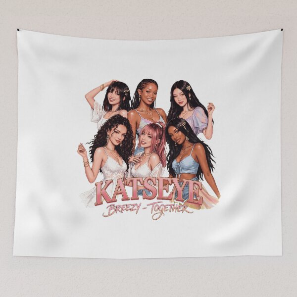 Item preview, Anime Girl Group Friendship Art designed and sold by TrinidyChan.