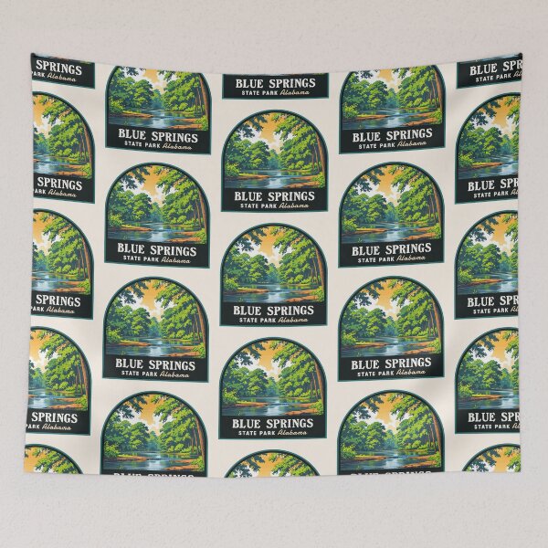 Item preview, Blue Springs State Park (Alabama), USA designed and sold by PinkandP.