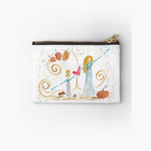Item preview, October Autumn Days - Family Watercolor Art designed and sold by AleSighinolfi.