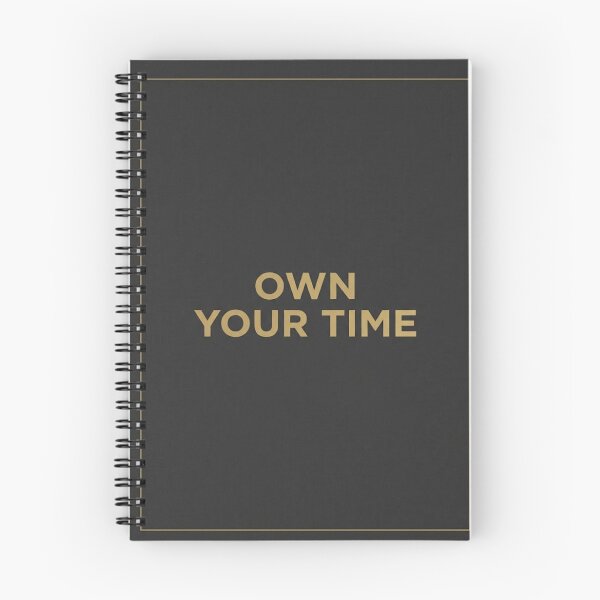 Item preview, Own Your Time | Wealth Mindset Typography Wall Art designed and sold by Zaramodo.