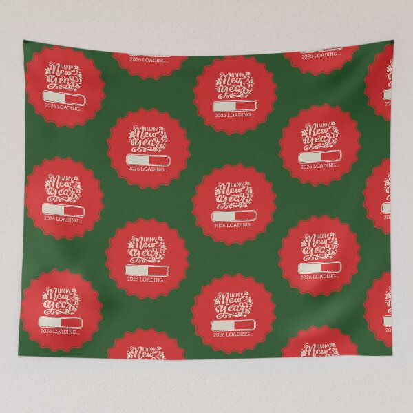 Item preview, Happy New Year 2026 Loading 395 designed and sold by ForestHomeDe.