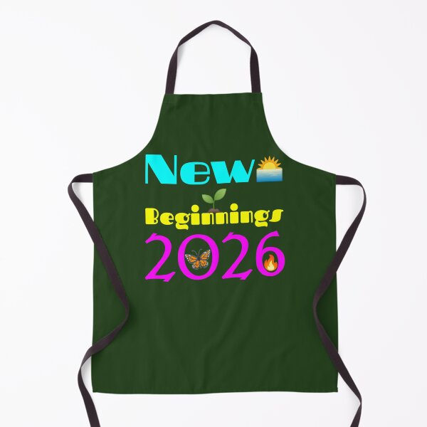 Item preview, Happy New Year 2026 New Beginnings Butterfly Transformation Motivational Design 277 designed and sold by ForestHomeDe.