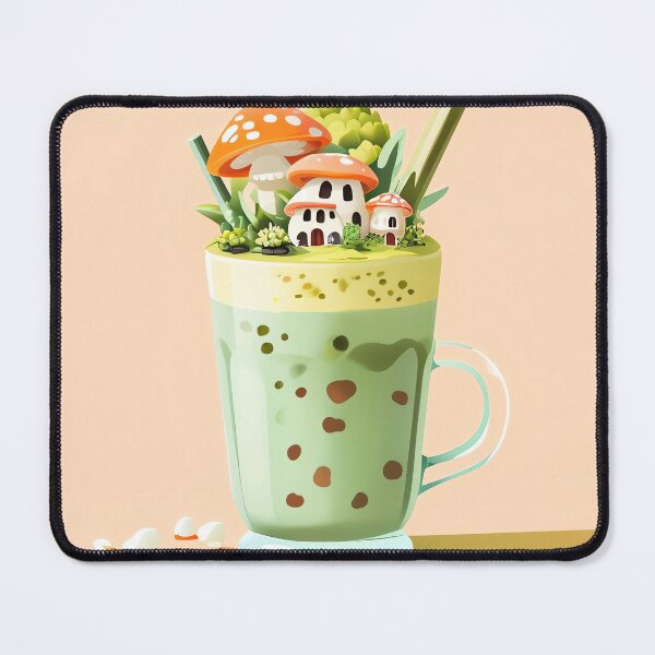 Item preview, Matcha Mushroom Haven designed and sold by ONYX Pixee.