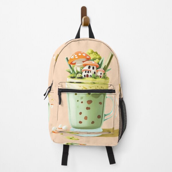 Item preview, Matcha Mushroom Haven designed and sold by ONYX Pixee.