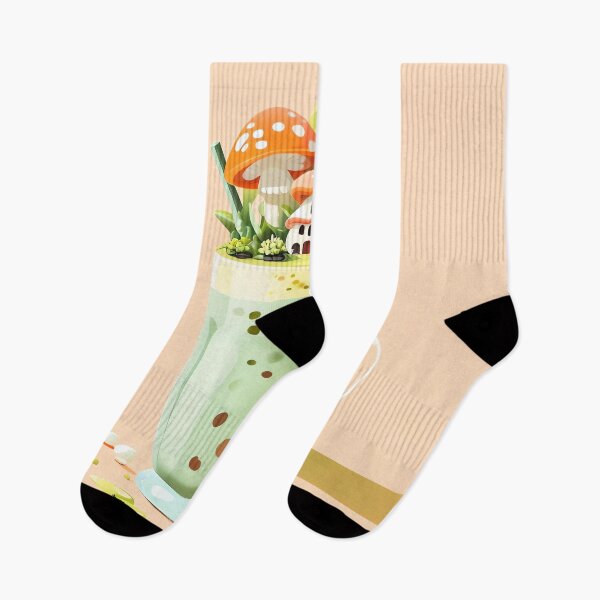 Item preview, Matcha Mushroom Haven designed and sold by ONYX Pixee.