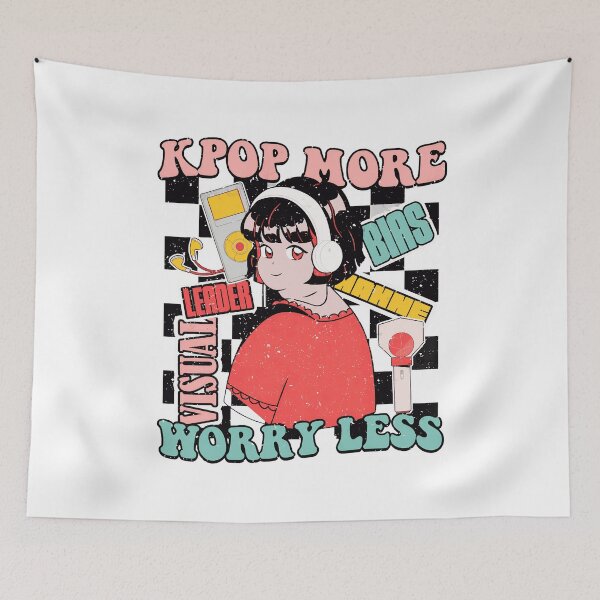 Item preview, K-Pop Fan Anime Music Lover Retro Style designed and sold by LochlanKind.