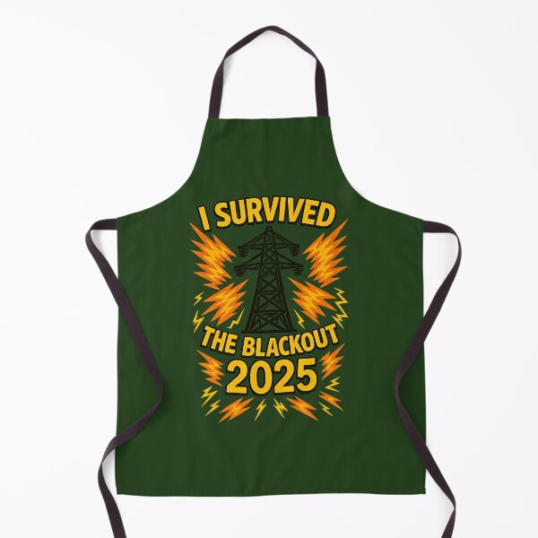 Item preview, I Survived Europe Power Blackout 2025 Sticker 726 designed and sold by ForestHomeDe.