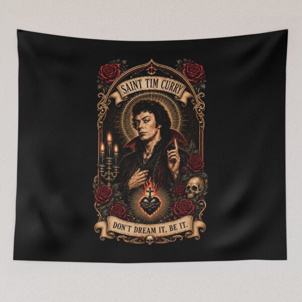 Item preview, Tim Curry Memorial, Horror Movie Fan, Actor Tribute, Frank-N-Furter designed and sold by FlorunZoroki.