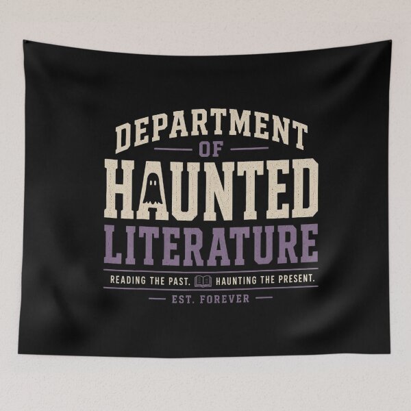 Item preview, Department of Haunted Literature Spooky Book Lover designed and sold by VioletNance.