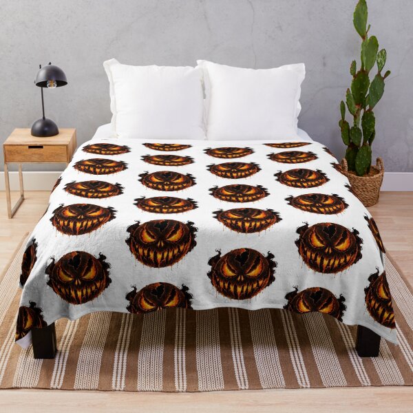 Item preview, Lava Cracked Halloween Pumpkin Face designed and sold by Marcu Ioachim.