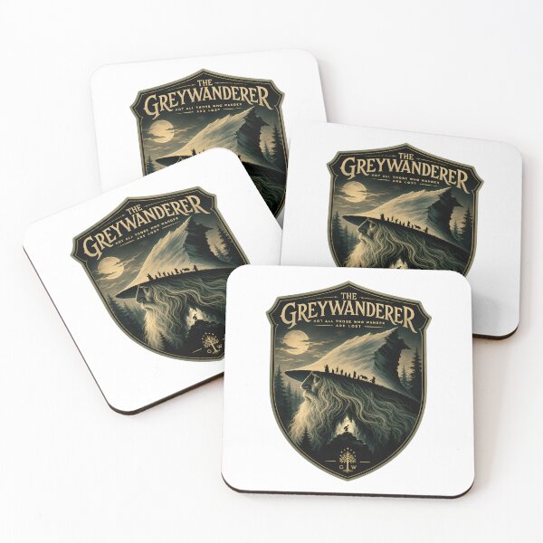 Item preview, The Greywanderer - Fantasy Wizard Epic Quest Vintage  designed and sold by FrontierCosmic.