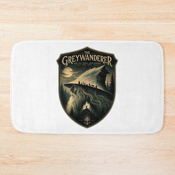 Item preview, The Greywanderer - Fantasy Wizard Epic Quest Vintage  designed and sold by FrontierCosmic.