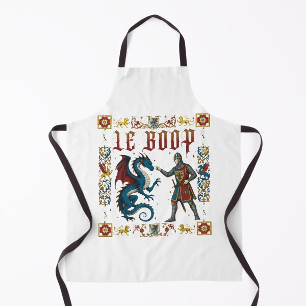Item preview, Le Boop Knight Dragon Medieval Humor designed and sold by LochlanKind.