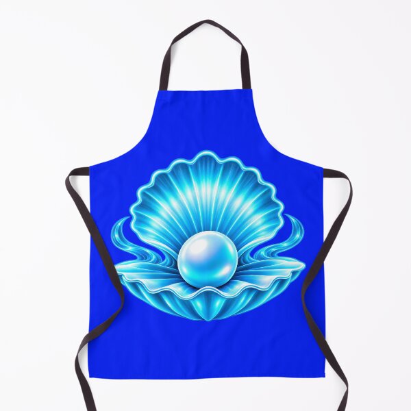 Item preview, Glowing Blue Seashell With Pearl designed and sold by MagicCrystal.