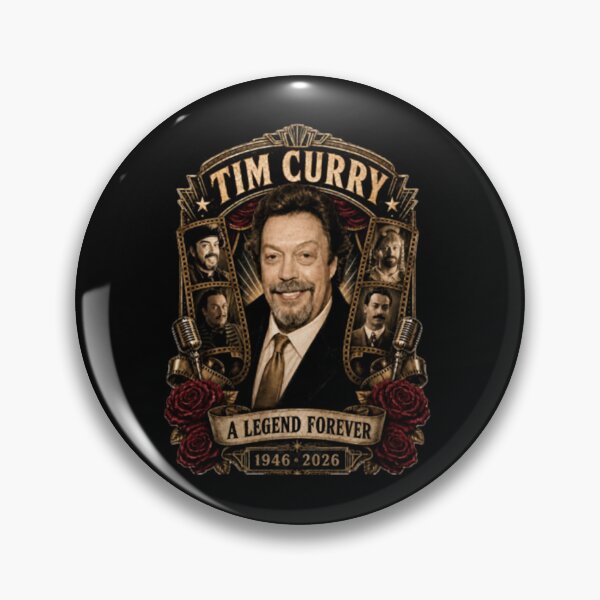 Item preview, RIP Tim Curry Memorial, 1946 2026 Tim Curry Tribute designed and sold by FlorunZoroki.