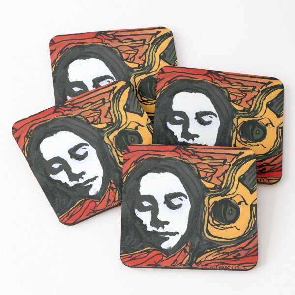 Item preview, PJ Harvey y la guitarra designed and sold by Dwaalhaas.com.