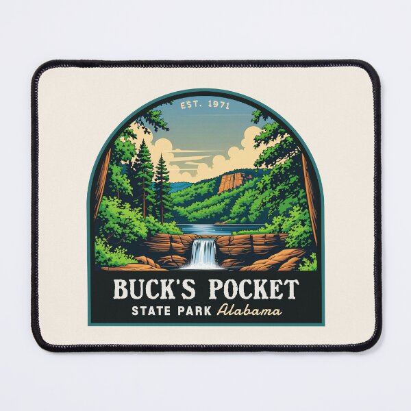 Item preview, Buck's Pocket State Park (Alabama), USA designed and sold by PinkandP.