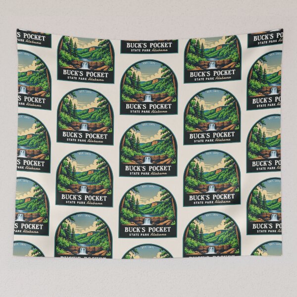 Item preview, Buck's Pocket State Park (Alabama), USA designed and sold by PinkandP.