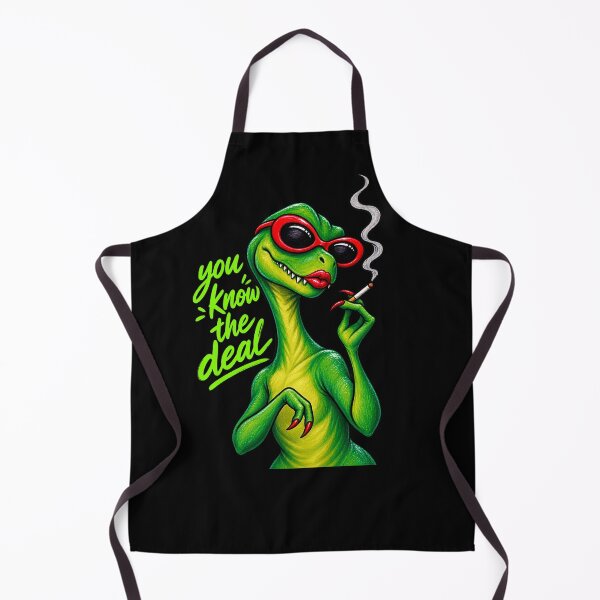 Item preview, You Know the Deal Funny Smoking Dinosaur T-shirt designed and sold by TOLDWAYTSHIRT.