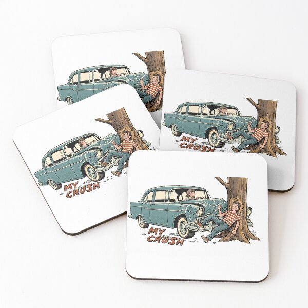 Item preview, My Crush: The Classic Comic Collision designed and sold by Rust & Soul.