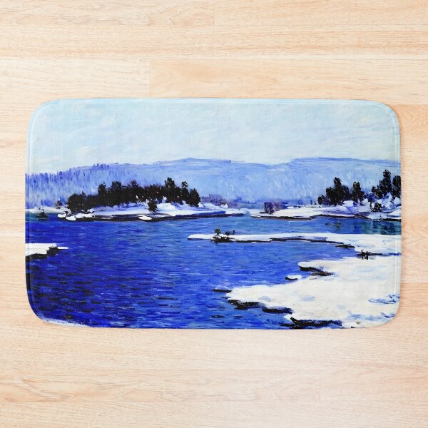 Item preview, The Banks of the Fjord at Christiania designed and sold by artdesignsnow.