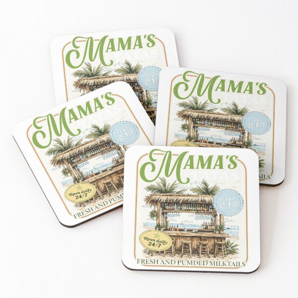 Item preview, Mama's Tropical Tiki Bar Beach Vibe designed and sold by DamyanFalgo.
