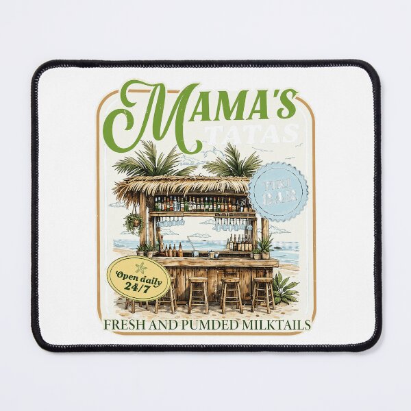 Item preview, Mama's Tropical Tiki Bar Beach Vibe designed and sold by DamyanFalgo.