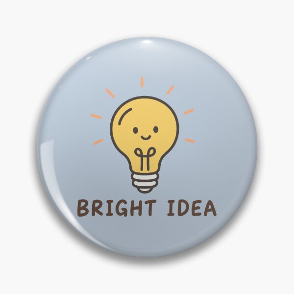 Item preview, Bright Idea Cute Lightbulb designed and sold by ianm1028.