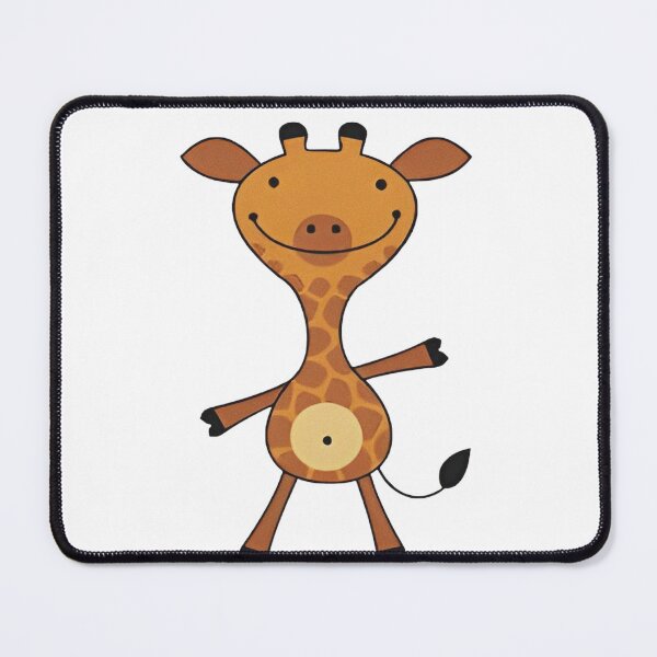Item preview, Smilin' Giraffe Friend with Speckled Pattern designed and sold by cantypalikanja.