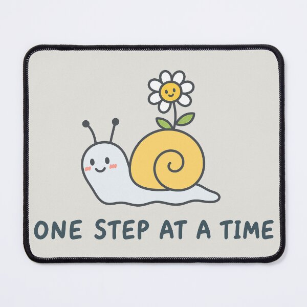 Item preview, One Step At A Time Cute Snail designed and sold by ianm1028.