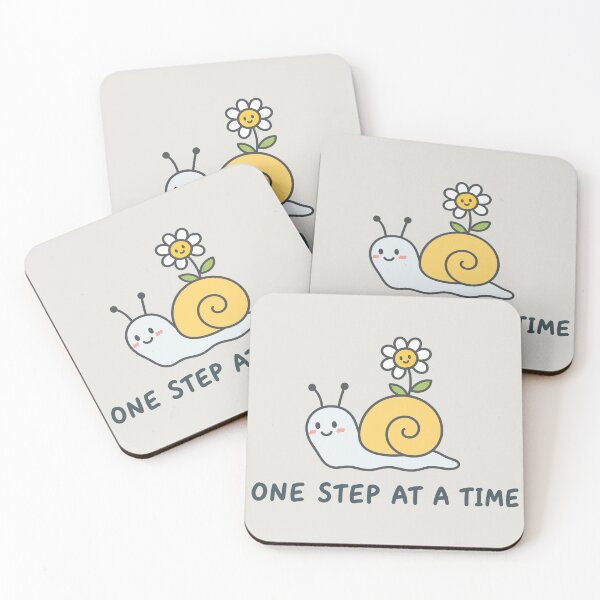 Item preview, One Step At A Time Cute Snail designed and sold by ianm1028.