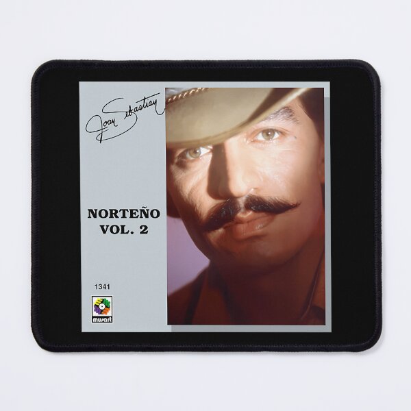 Item preview, Close Up Portrait Of Man With Moustache Under Cowboy Hat designed and sold by Sazzad623.