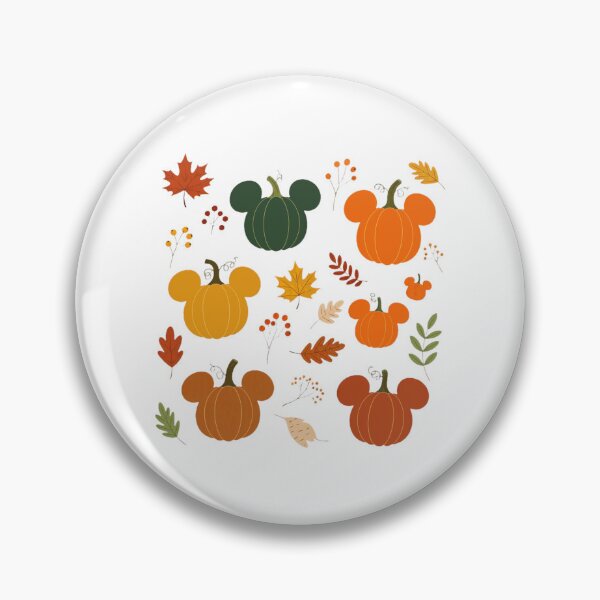Item preview, Autumn Pumpkin Mouse Ears Fall Leaves  designed and sold by LochlanKind.