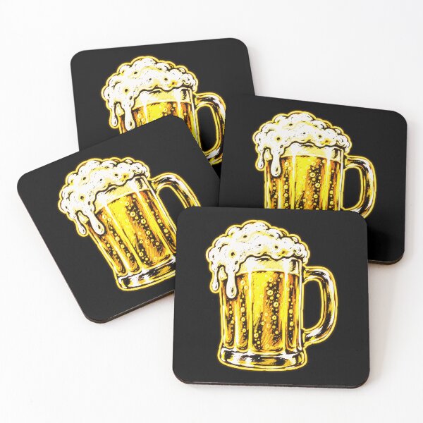 Item preview, Neon Beer Mug Pop Art - Retro Pub Graphic designed and sold by Holzon.
