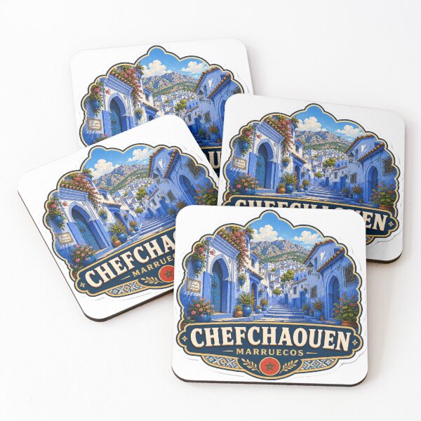 Item preview, Chefchaouen Morocco – Blue City Travel Art designed and sold by ChicClicker.