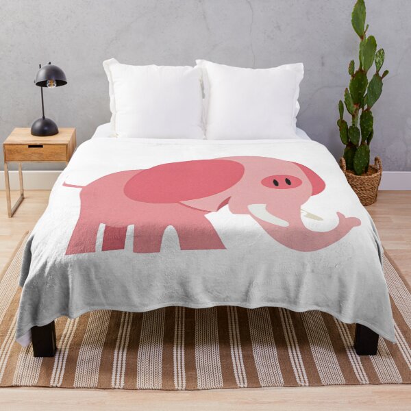 Item preview, A Playful Pink Elephant Friend designed and sold by cantypalikanja.
