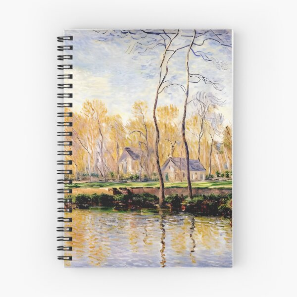 Item preview, The Banks of the River Epte at Giverny designed and sold by artdesignsnow.